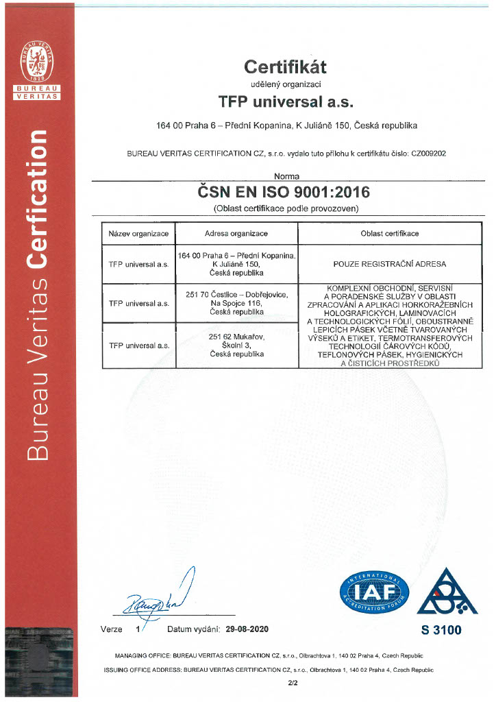 BV ISO 9001_2016 CZ_2